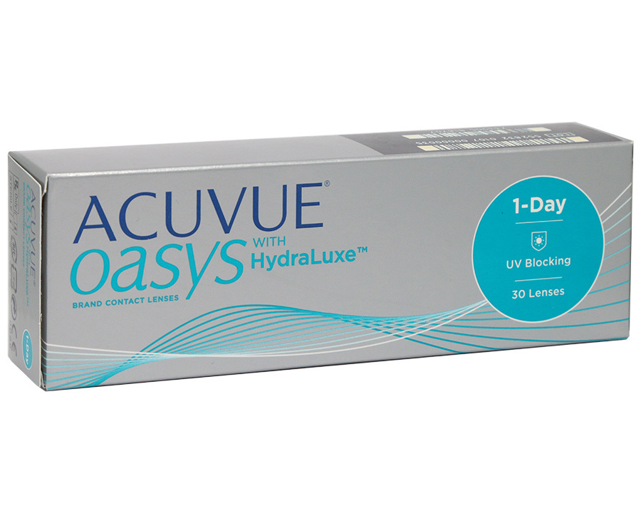 Мягкие контактные линзы Контактные линзы 1-Day Acuvue Oasys with Hydraluxe Фото №1 - linza.ua